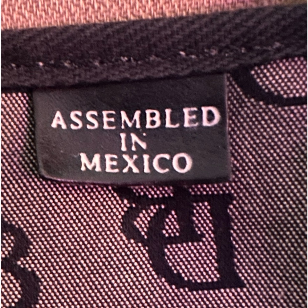 Dooney and Bourke Vintage Signature Monogram Tassel Black Gray Shoulder … - Picture 14 of 16